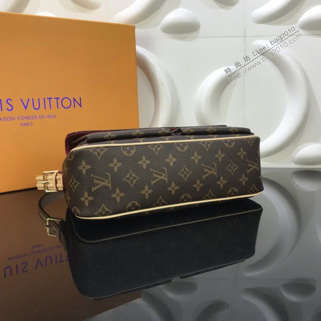 LV包包 LV新款女包 M51164 LV中古老花手提包 百搭時尚經典款 LV腋下包  ydh3733